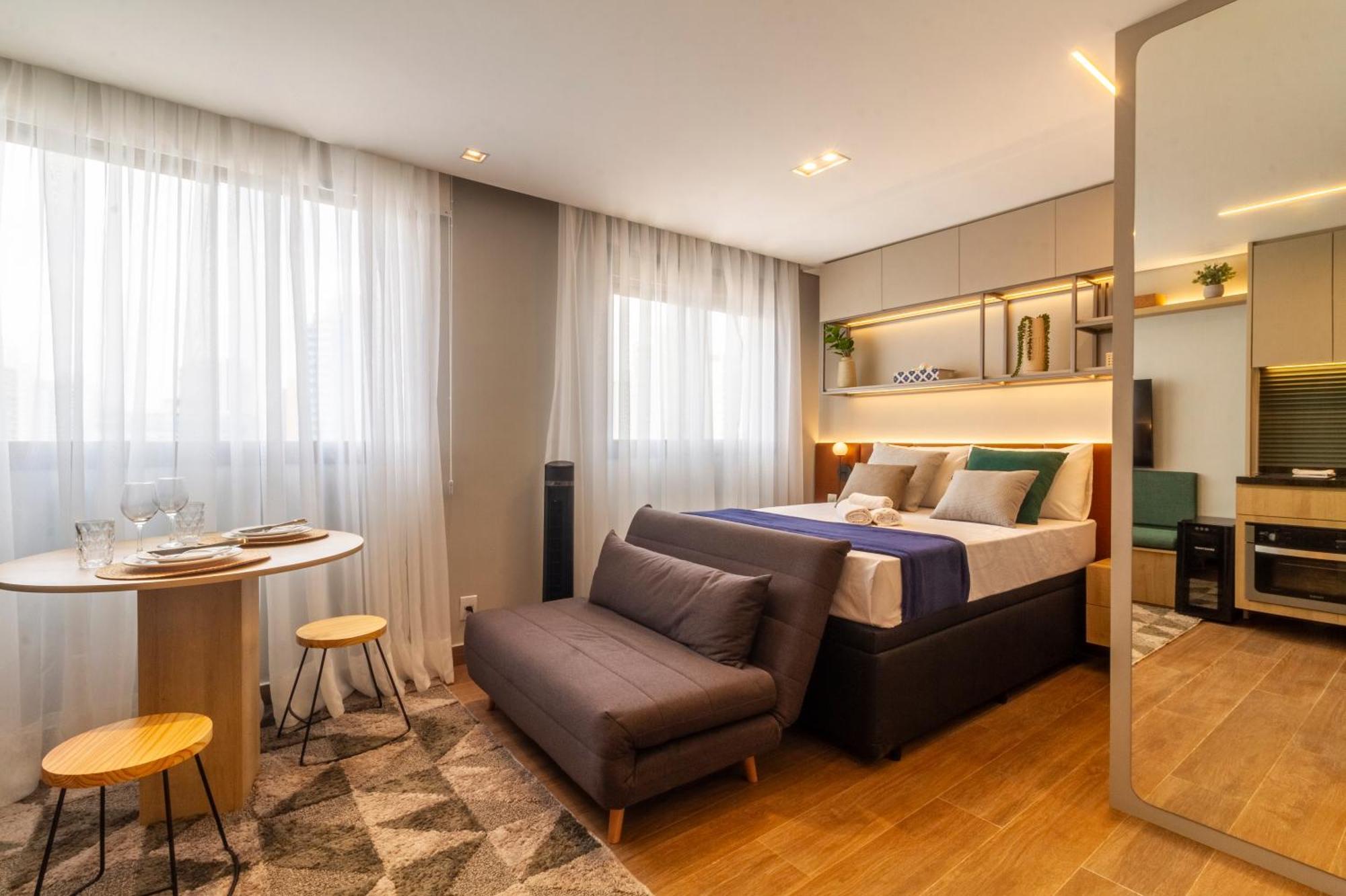 Apartamento Fl1610 Lugar De Pinheiros E Faria Lima