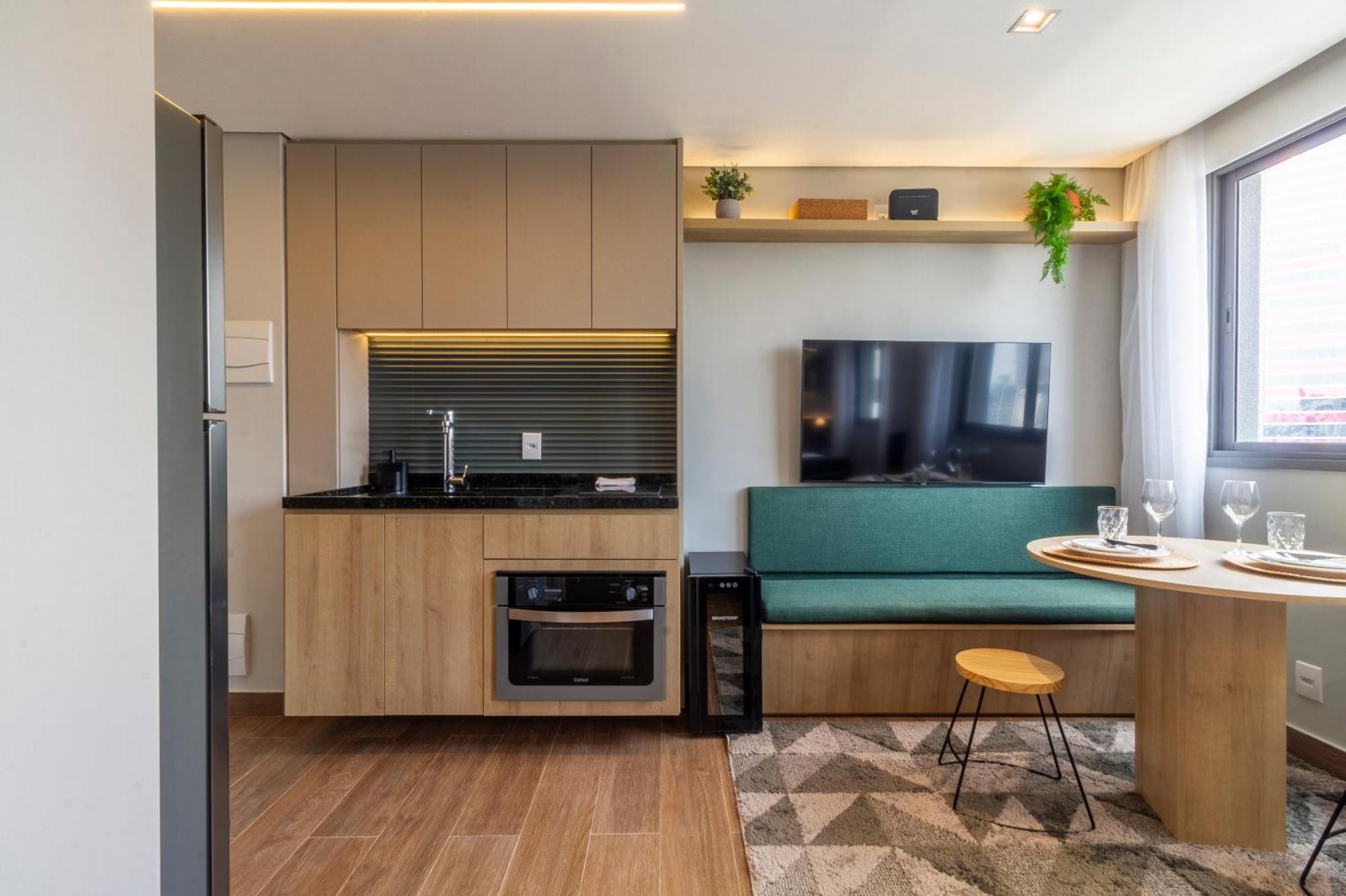 Fl1610 Lugar De Pinheiros E Faria Lima Apartamento